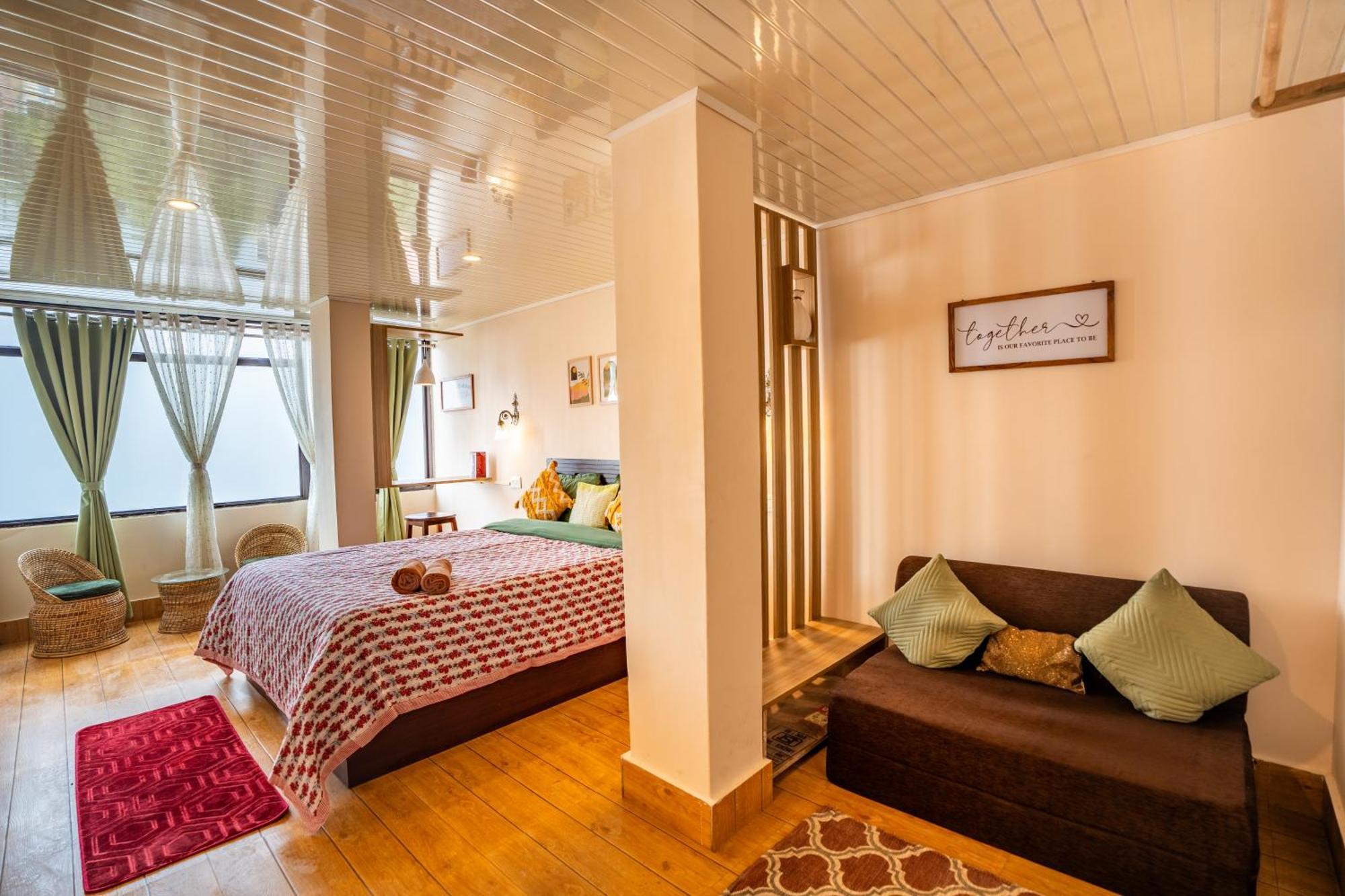 Monratino Himadrie -2 Mins Walk From Mall Road - All Rooms Have Kanchenjunga Mountain View 大吉岭 外观 照片